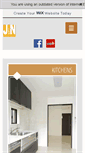 Mobile Screenshot of jnnkitchens.com